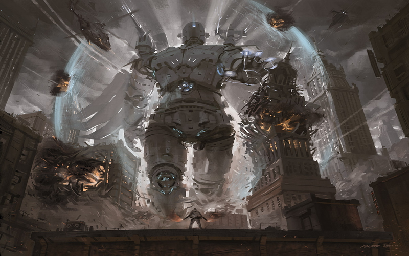 Illustration for article titled Bring the Robot Uprising to Your Desktop With These Amazing Wallpapers